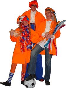 Oranje entertainment boekt u bij www.kwekel-evenementen.nl